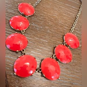 Bright fuchsia necklace